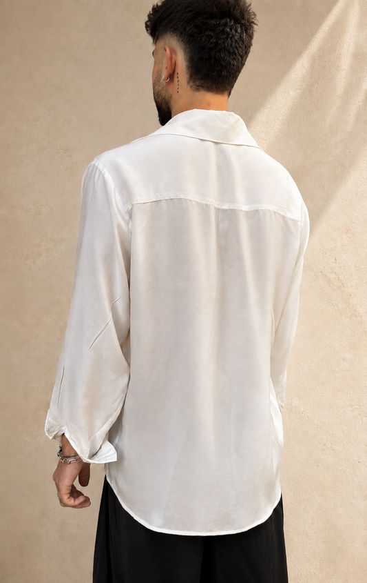 FERE STUDIOS — Natural Fluid Shirt