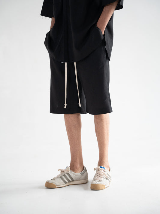 FERE STUDIOS LINEN SWEATPANTS SUMMER EDITION IN BLACK