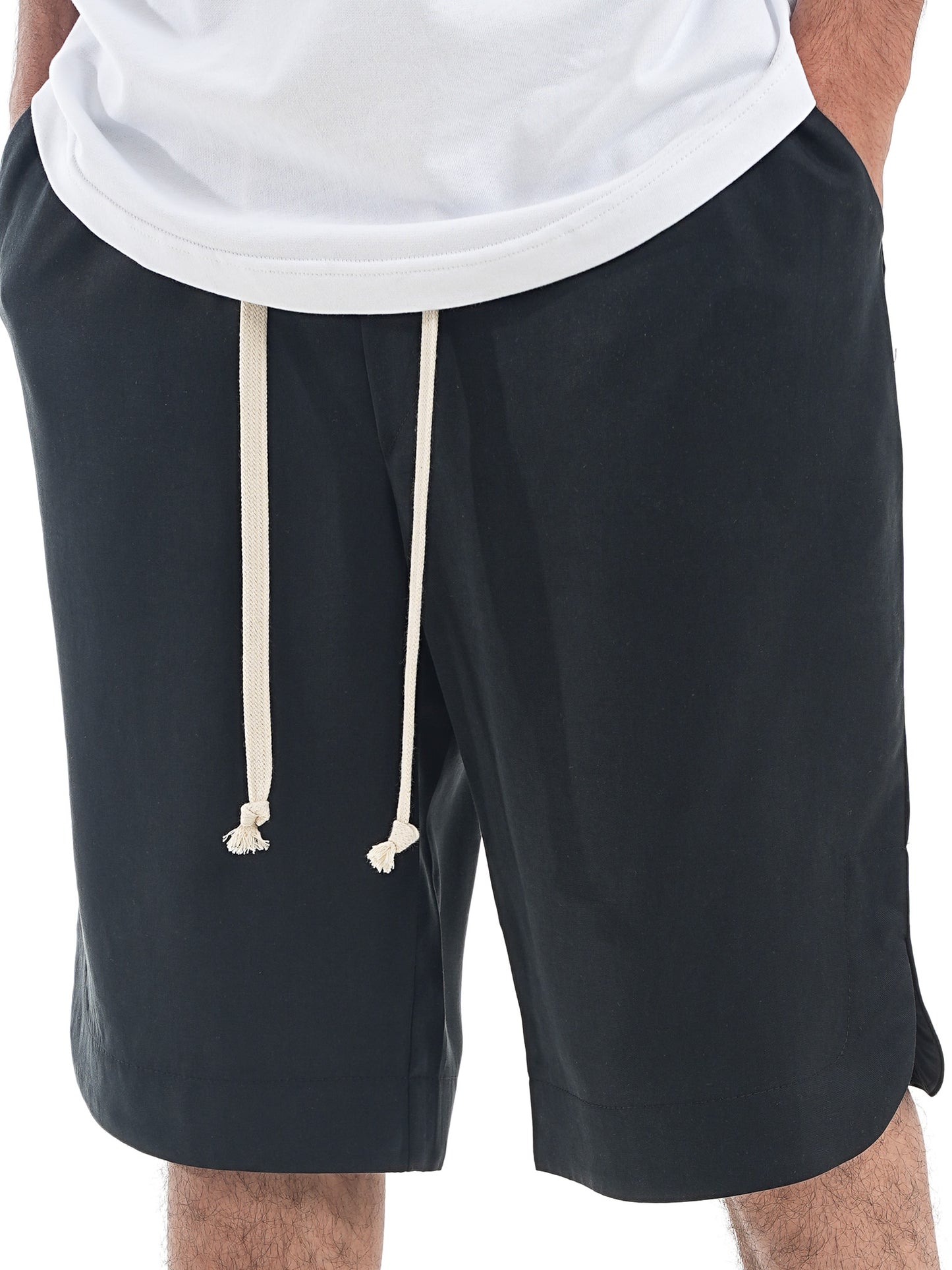 FERE STUDIOS TENCEL SUMMER PANTS IN BLACK
