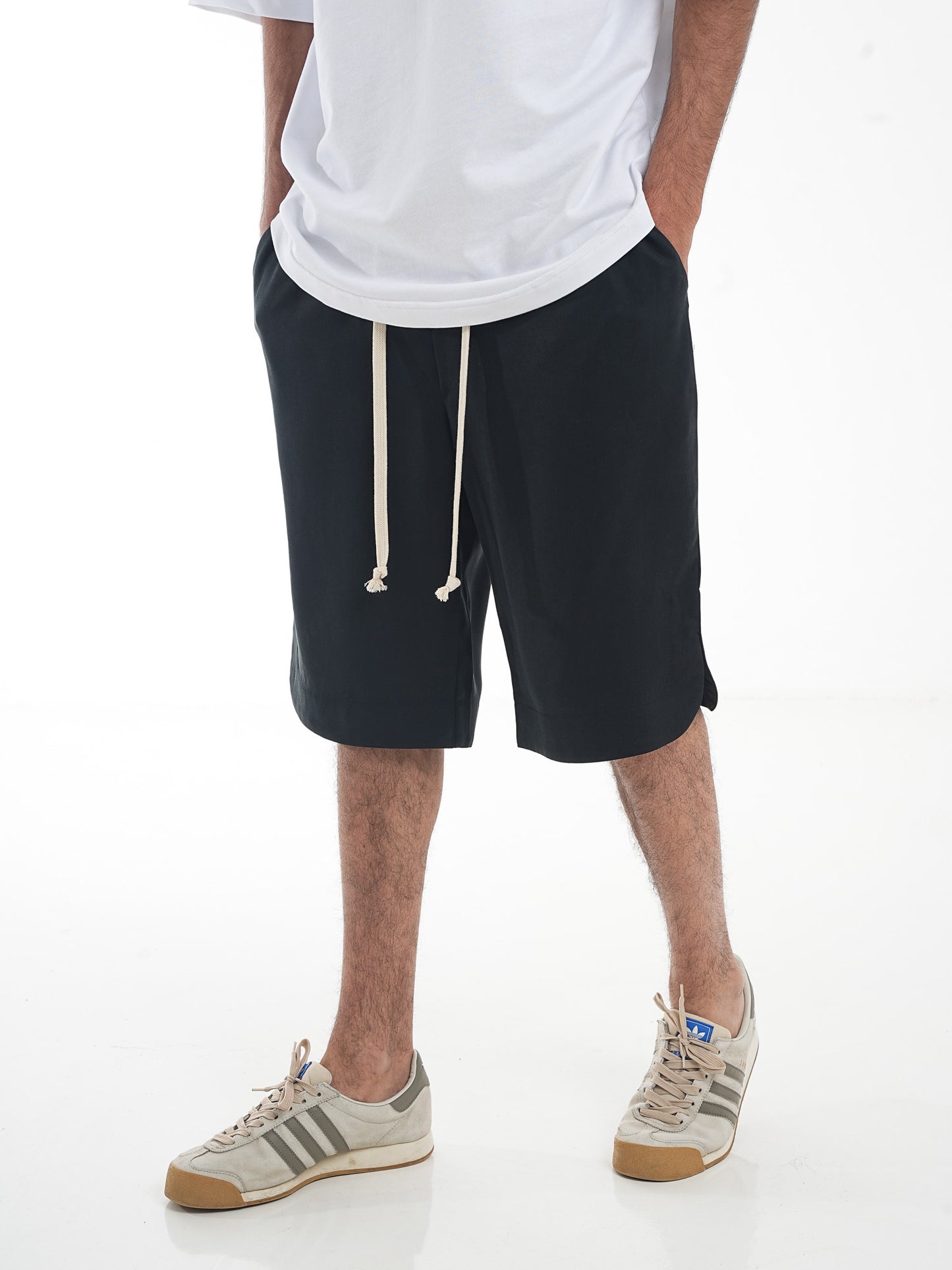 FERE STUDIOS TENCEL SUMMER PANTS IN BLACK