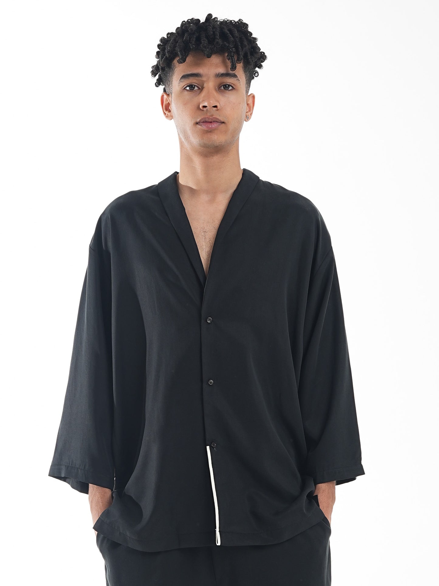 FERE STUDIOS RELAXED FIT TENCEL SHIRT