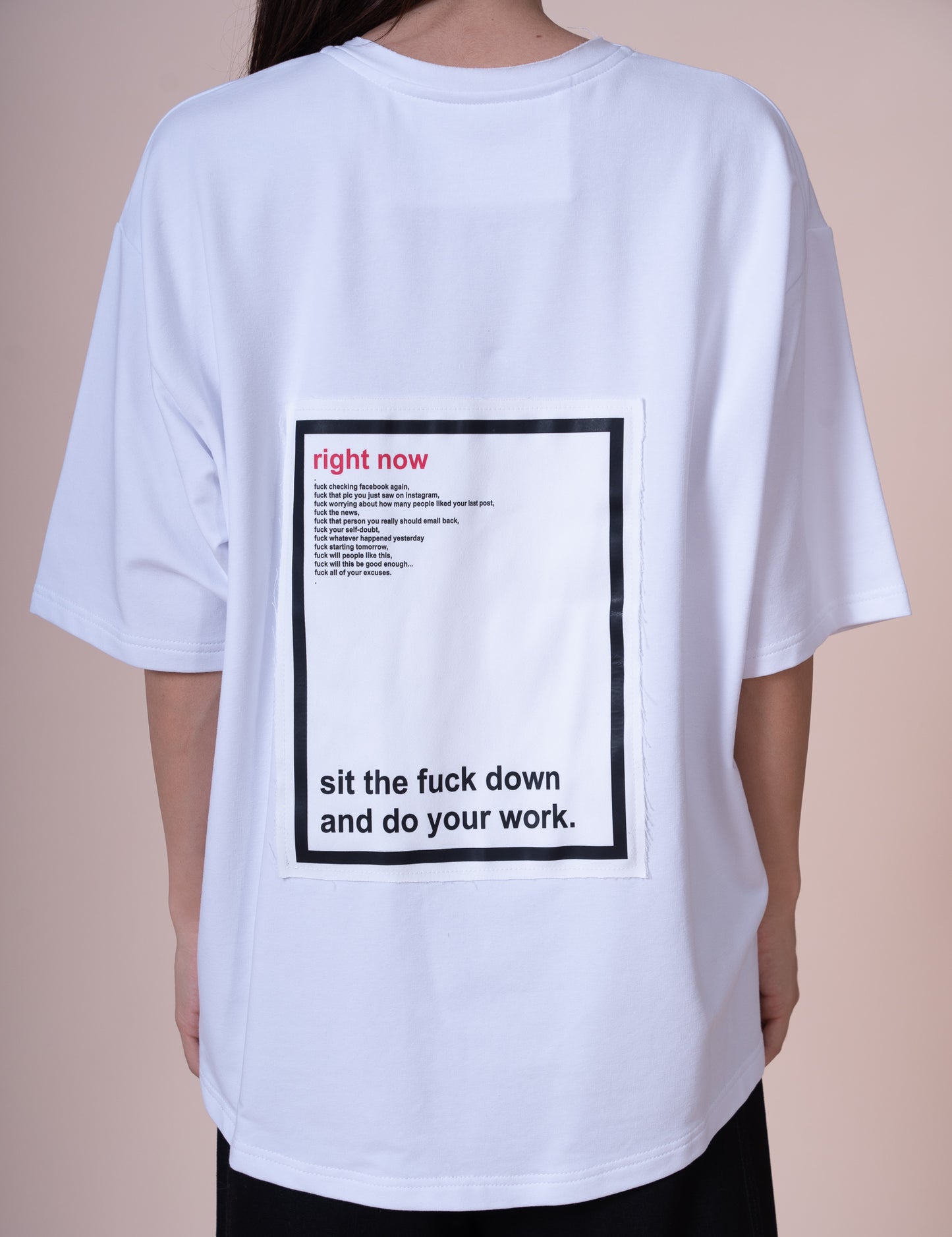 OVERTHINKING CLASIC OVERSIZED T-SHIRT