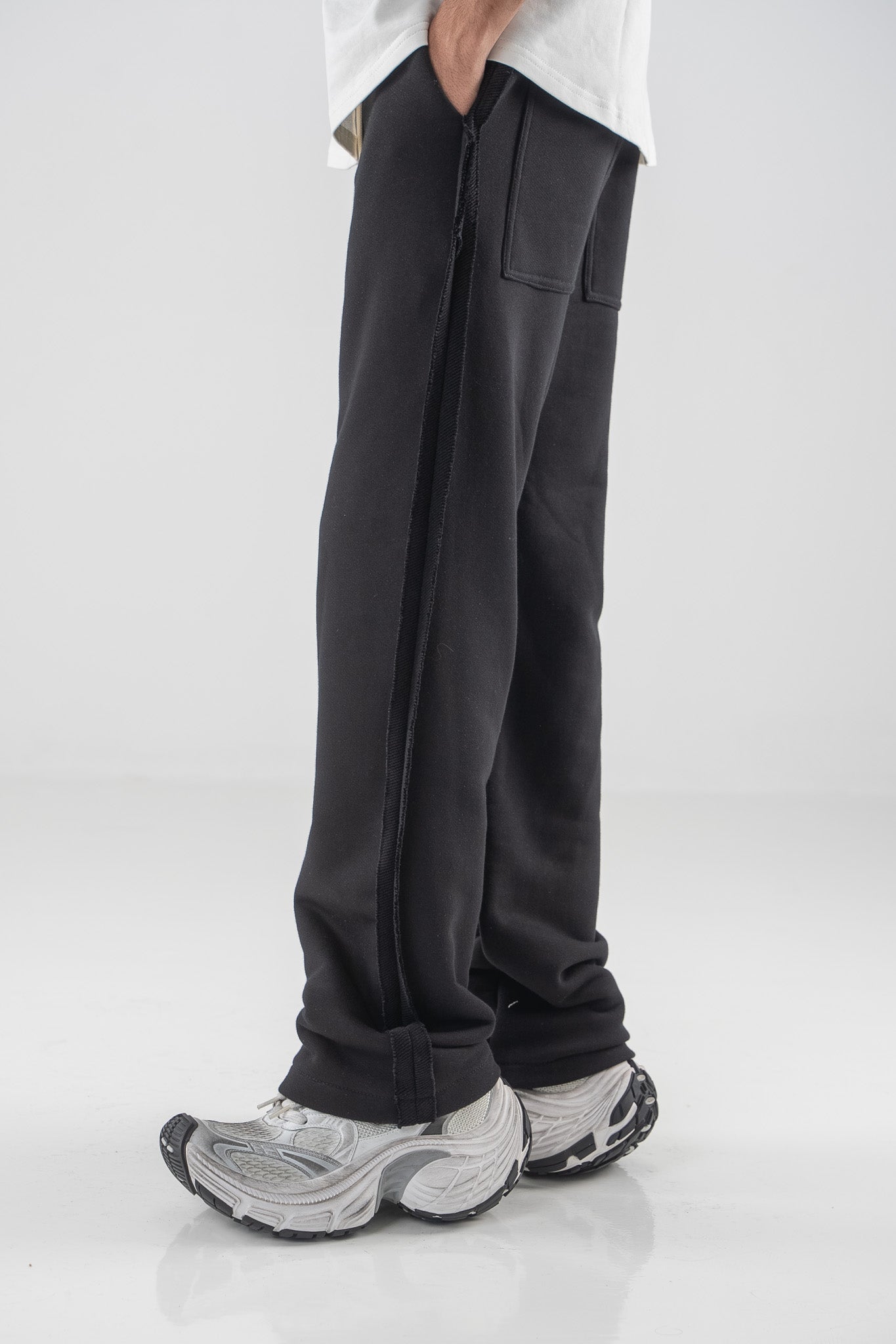 FERE STUDIOS PANTS BAGGY LOOSE FIT IN BLACK