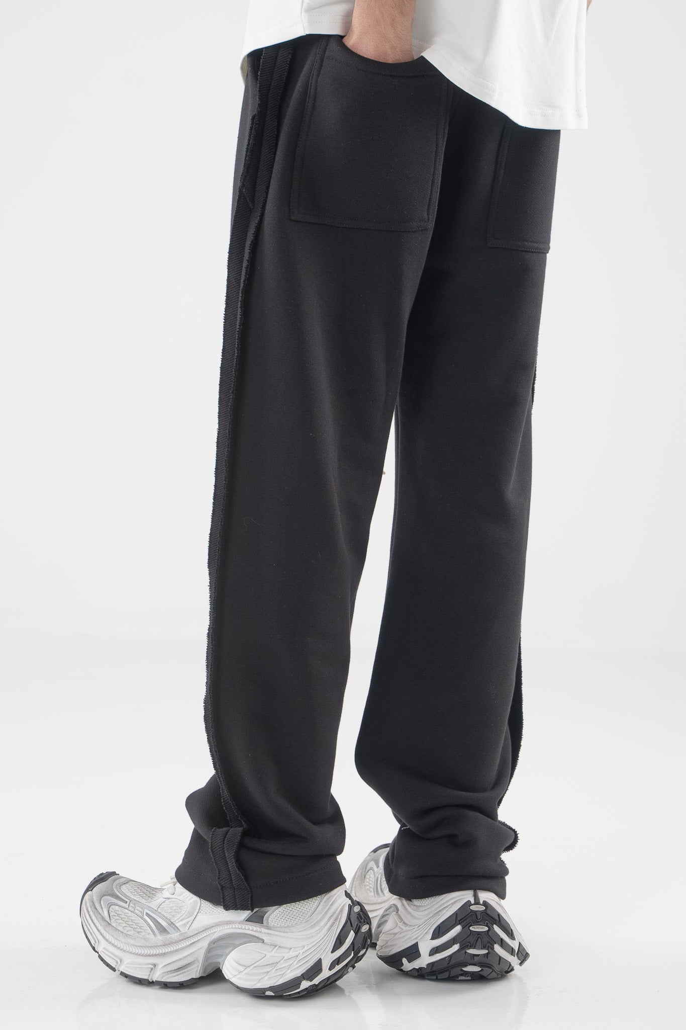 FERE STUDIOS PANTS BAGGY LOOSE FIT IN BLACK