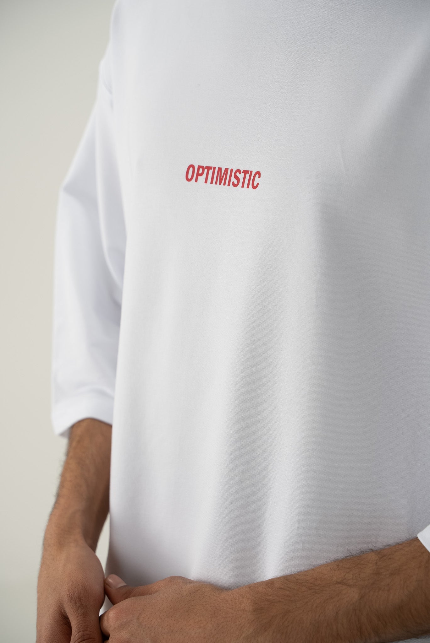 FERE STUDIOS T-SHIRT OVERSIZED "OPTIMISTIC"