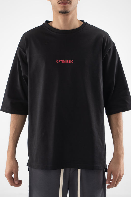 FERE STUDIOS T-SHIRT "OPTIMISTIC"