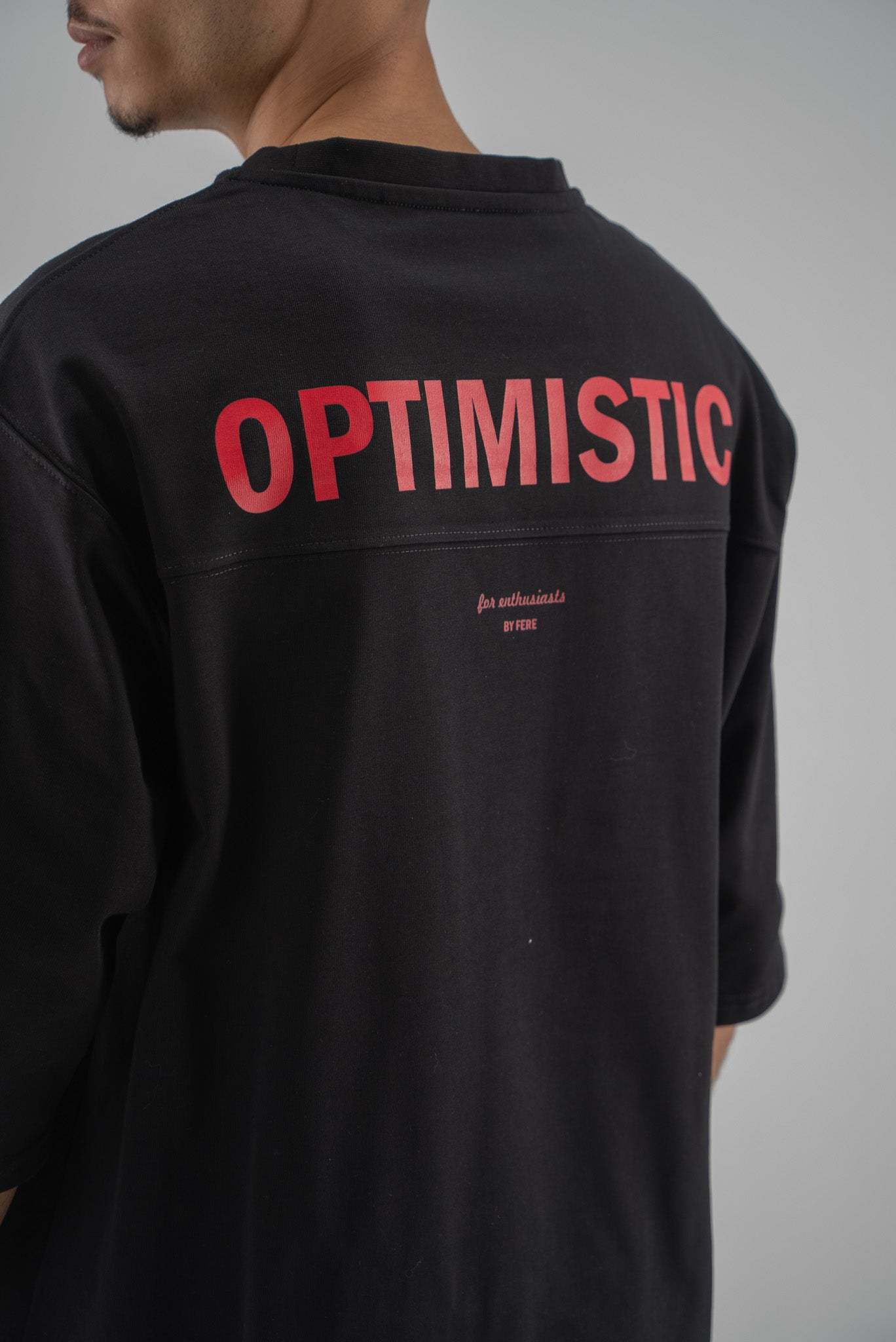 FERE STUDIOS T-SHIRT "OPTIMISTIC"