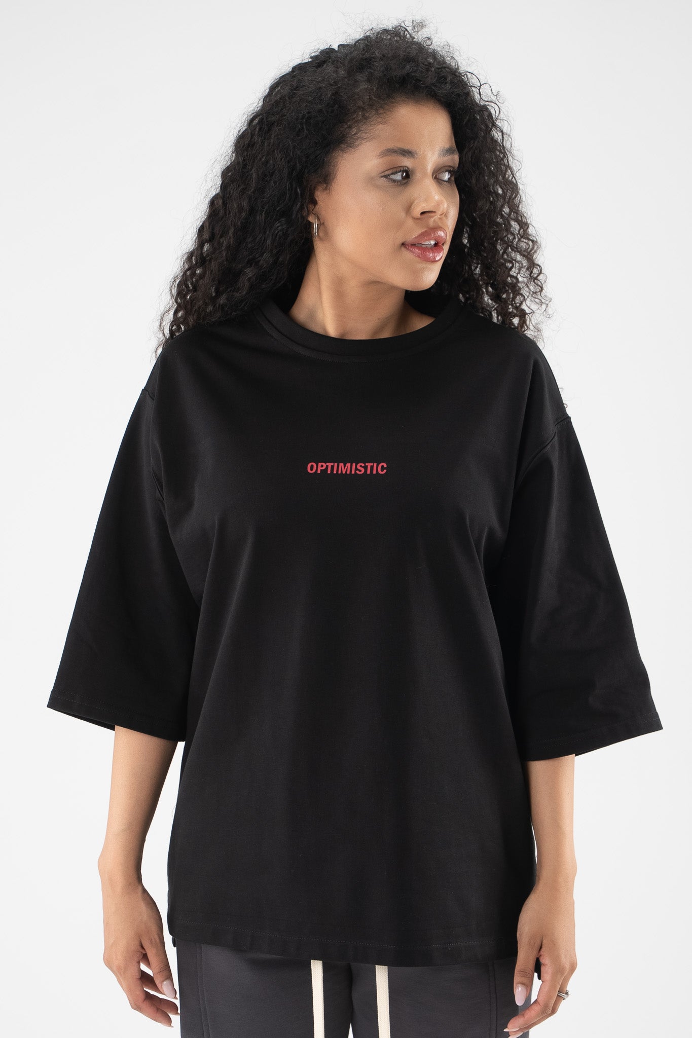 FERE STUDIOS T-SHIRT "OPTIMISTIC"