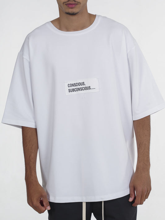 CONSCIOUS SUBCONCIOUS CLASIC OVERSIZED T-SHIRT
