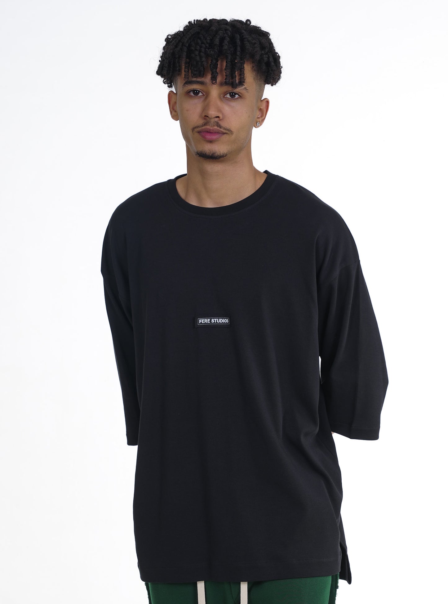 FERE STUDIOS T-SHIRT PURE COTTON OVERSIZE