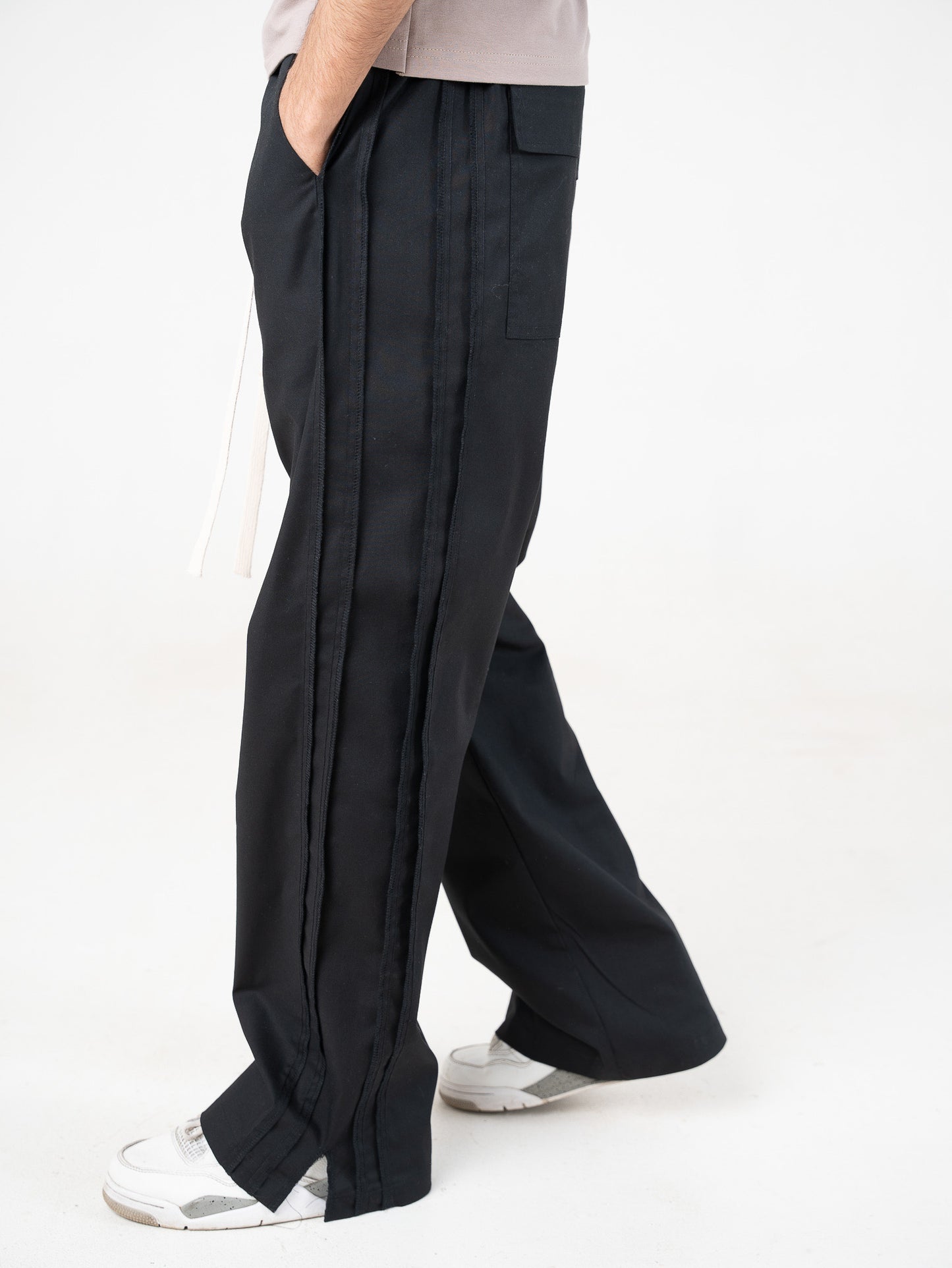 FERE STUDIOS PANTS BAGGY LOOSE FIT IN BLACK