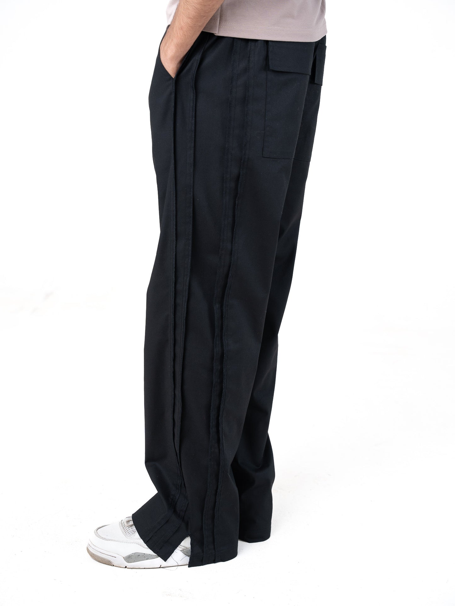 FERE STUDIOS PANTS BAGGY LOOSE FIT IN BLACK