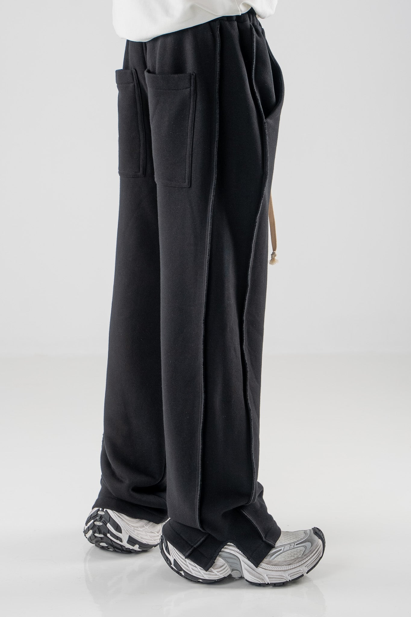 FERE STUDIOS PANTS BAGGY LOOSE FIT IN BLACK