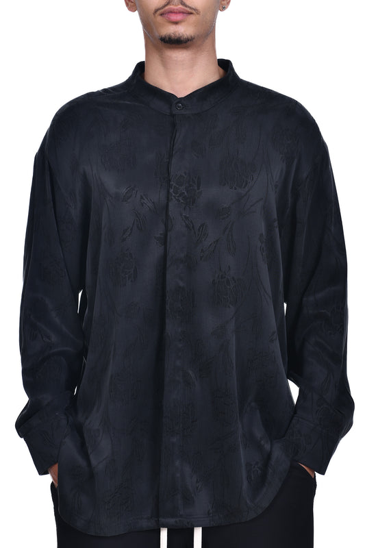 FERE STUDIOS OVERSHIRT WITH FLORAL EMBROIDERED