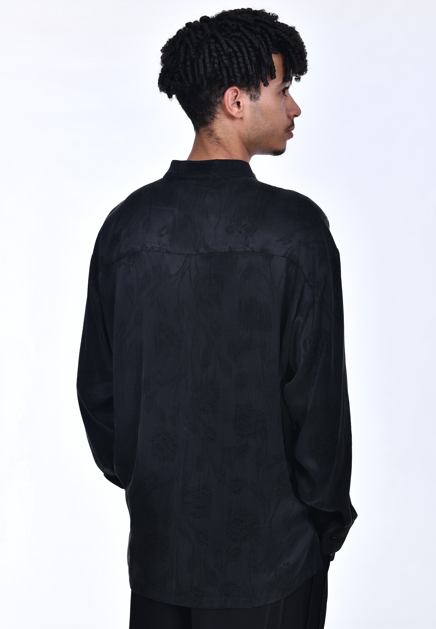 FERE STUDIOS OVERSHIRT WITH FLORAL EMBROIDERED