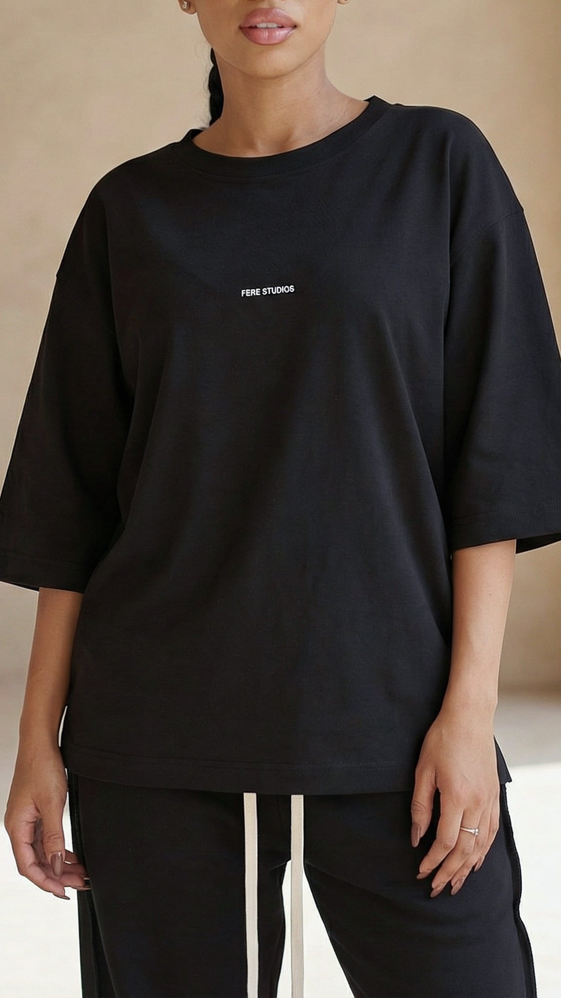 FERE STUDIOS T-SHIRT 'THE MOON"