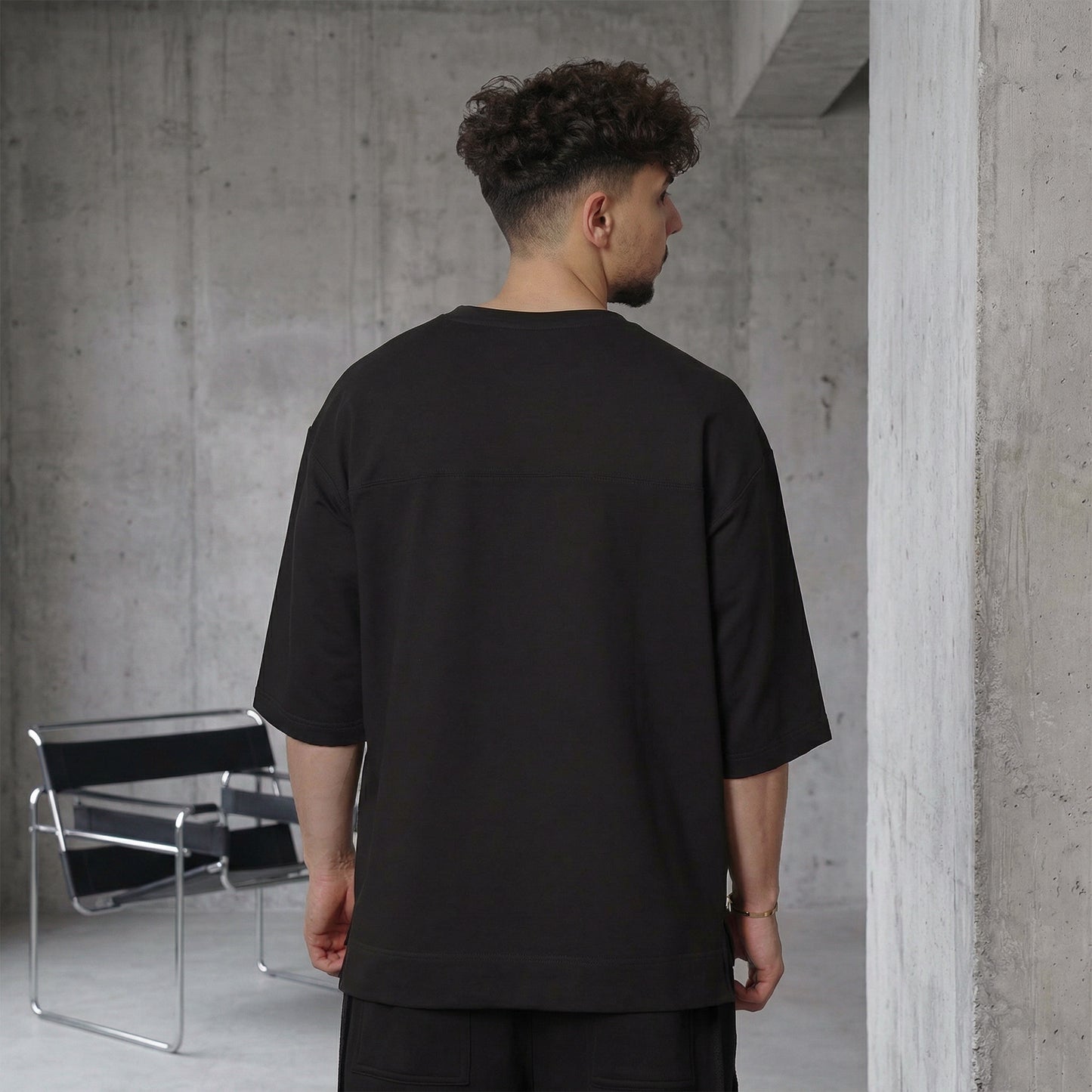 FS LOGO T-SHIRT IN BLACK