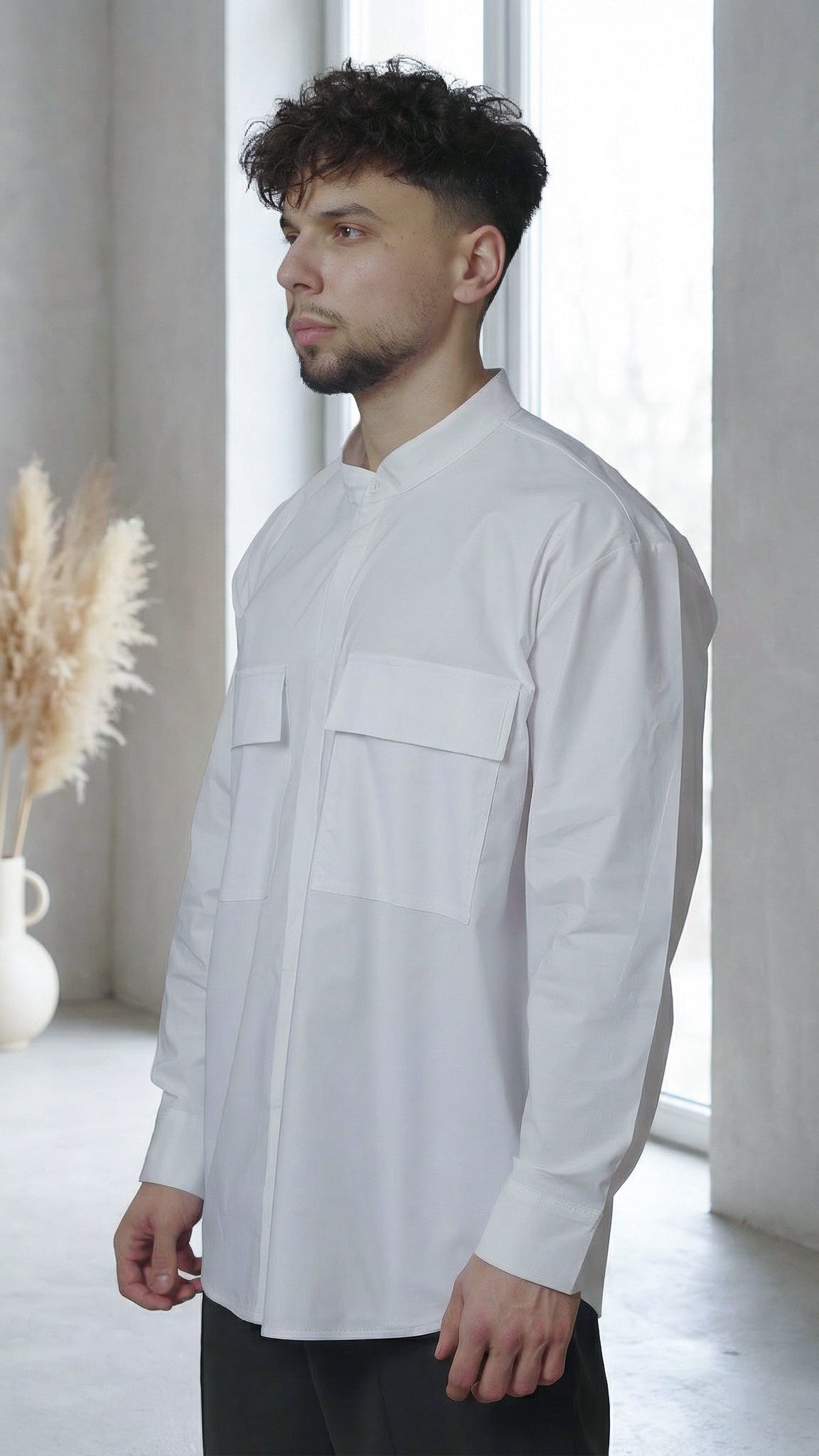 FS OVERSIZED FIT WHITE SHIRT