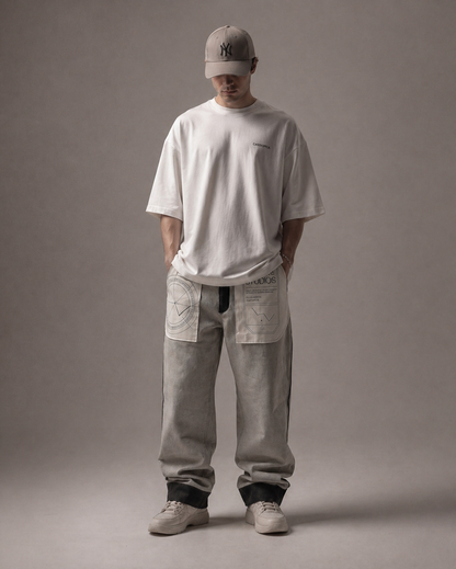 Cassiopeia Structured Denim Pants