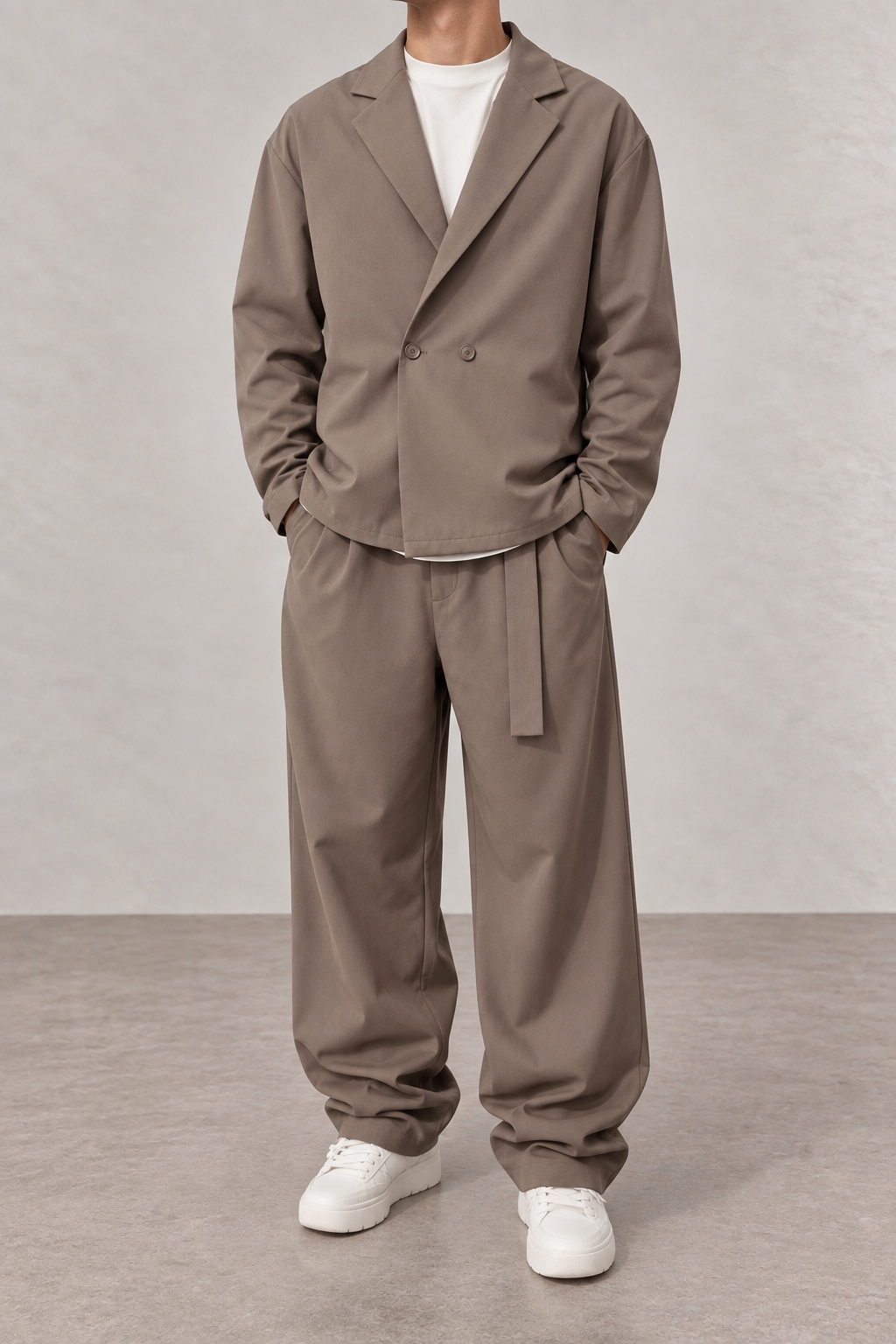 FS RELAXED TAILORED SET – TAUPE