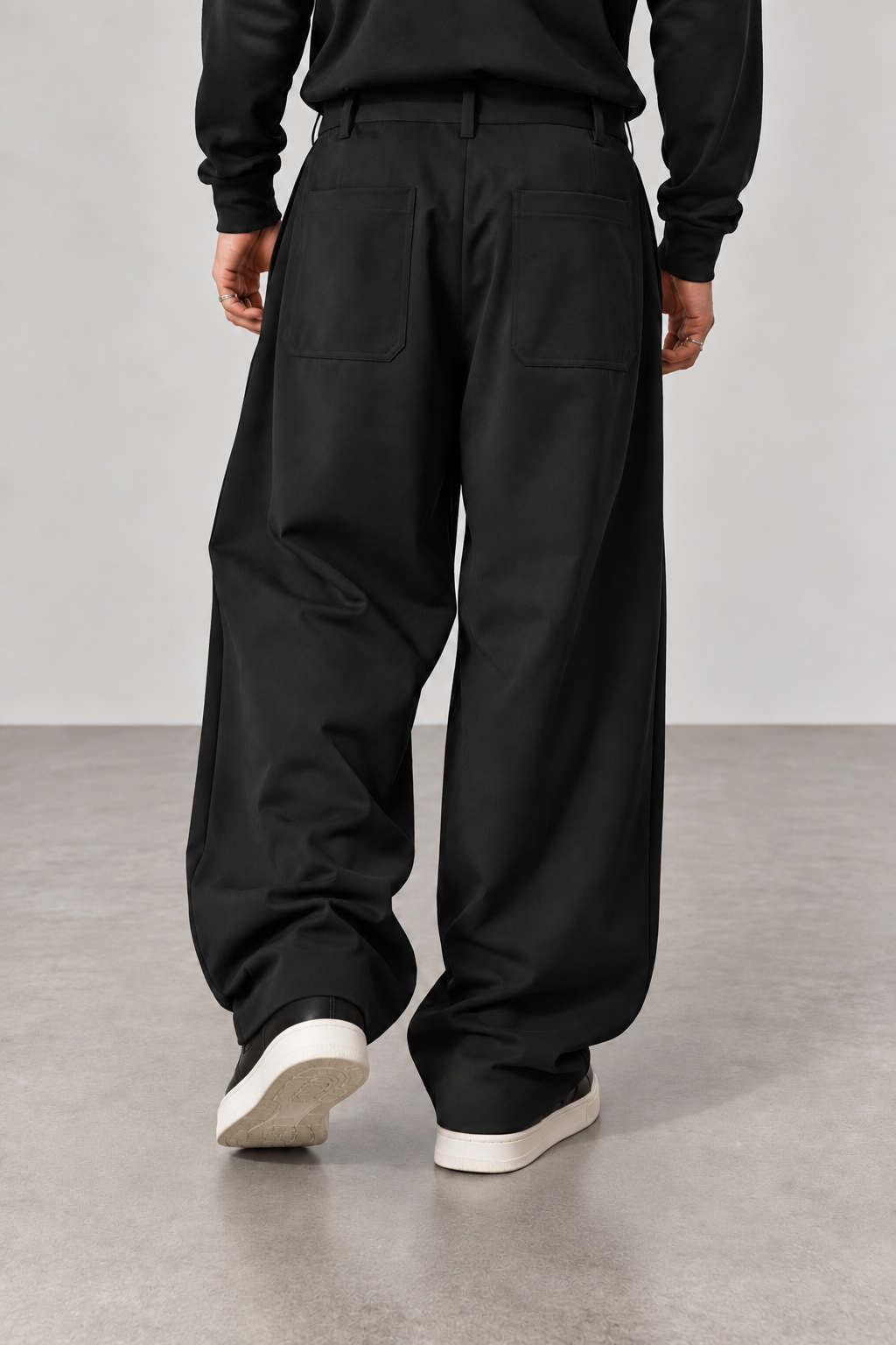 FS Tailored Wide Pants — Black