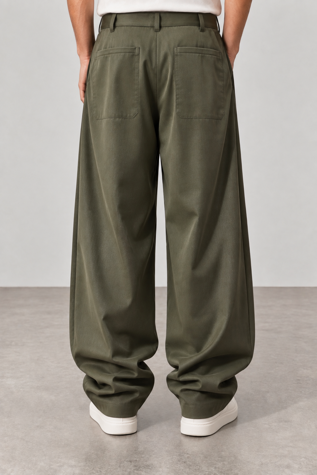 FS Tailored Wide Pants – Olive