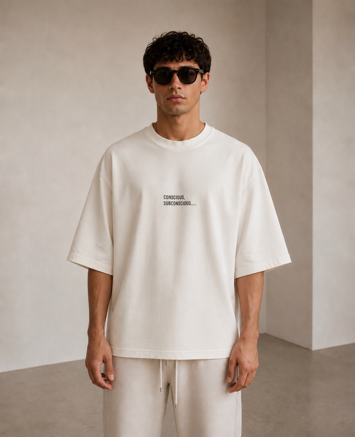CONSCIOUS SUBCONCIOUS CLASIC OVERSIZED T-SHIRT