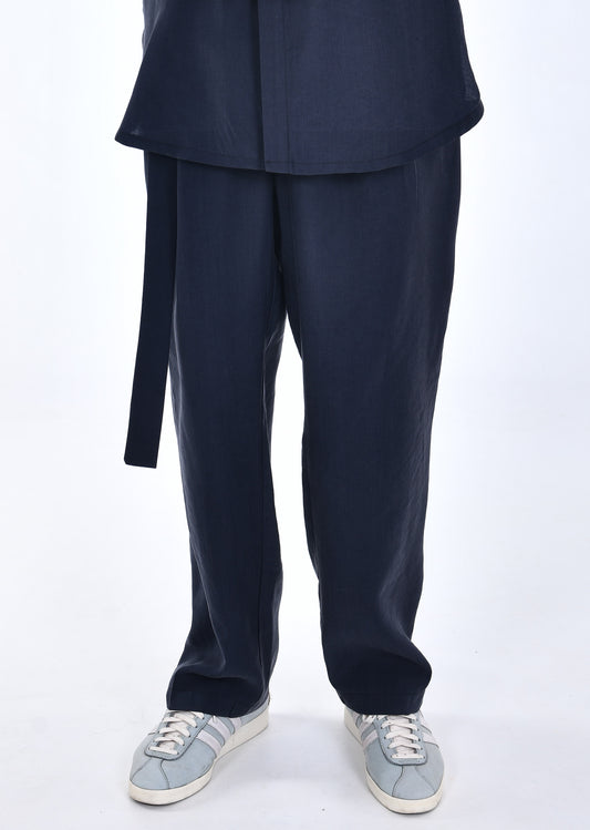 FERE STUDIOS PANTS BAGGY CHINO TROUSERS IN GREY ANTHRACITE