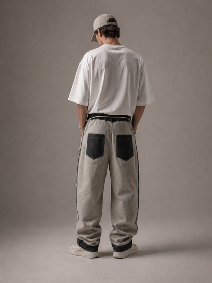 Cassiopeia Structured Denim Pants