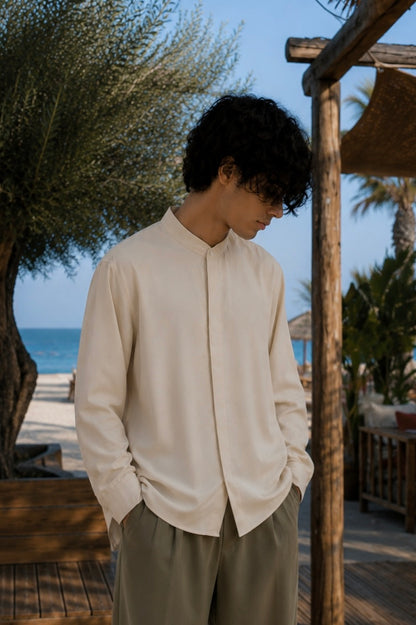 FS OVERSIZED FIT BEIGE SHIRT