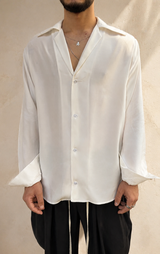 FERE STUDIOS — Natural Fluid Shirt