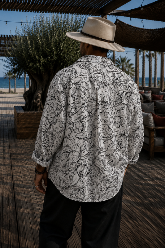 FERE STUDIOS – Mediterranean Linen Shirt