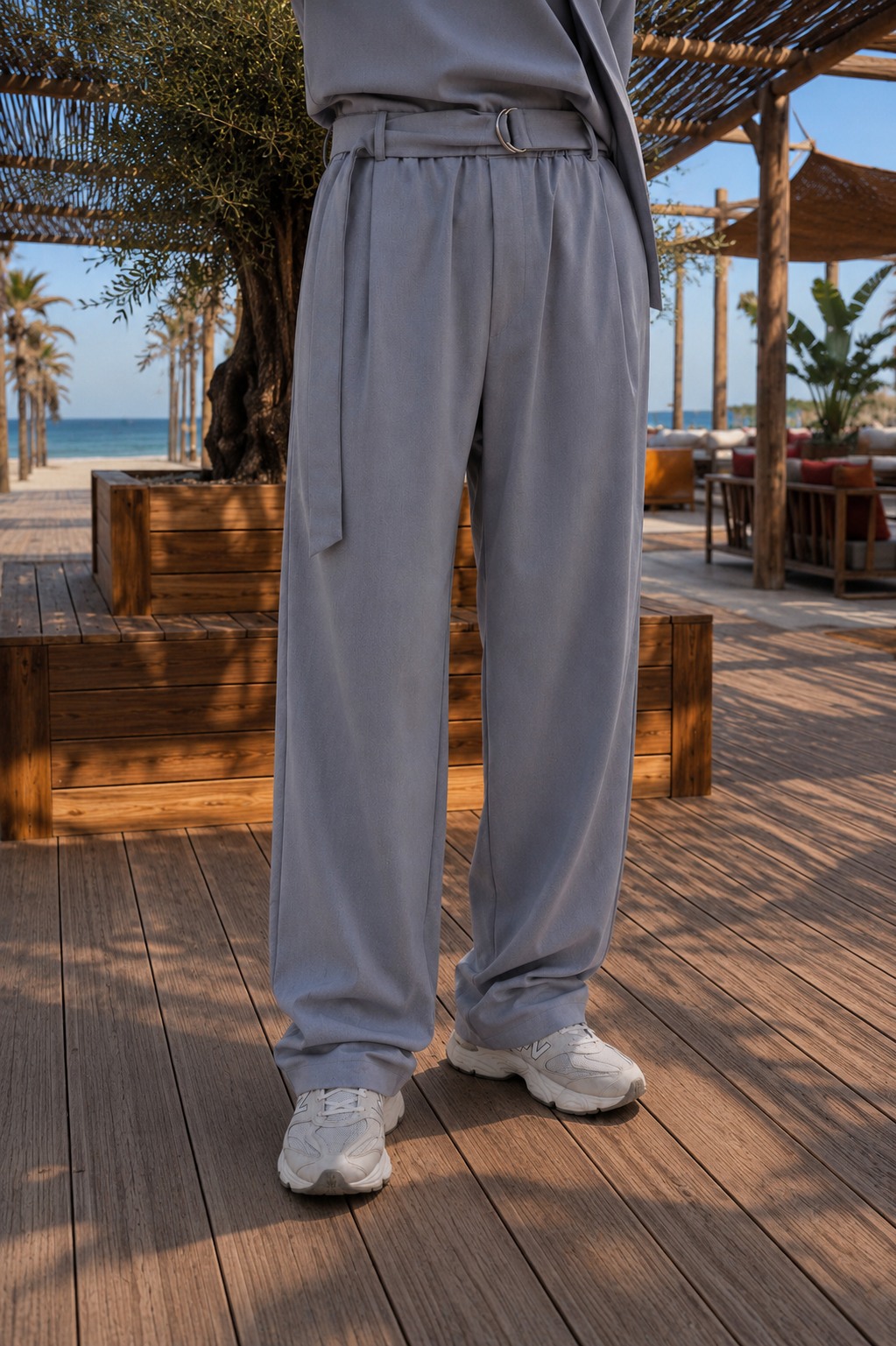 Tailored Stofa Set in Grey