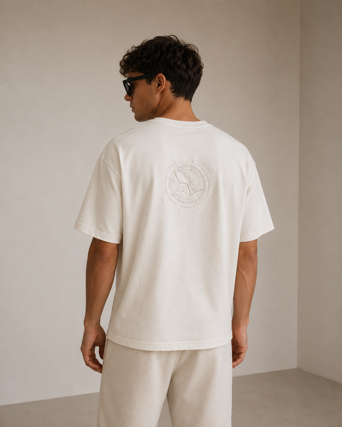 Classic Oversized T-Shirt  – Off White
