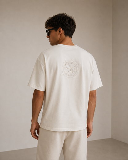 Classic Oversized T-Shirt  – Off White