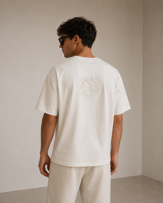 Classic Oversized T-Shirt  – Off White