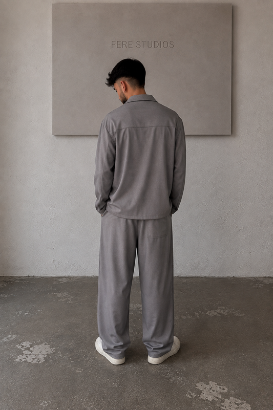 Tailored Stofa Set in Grey