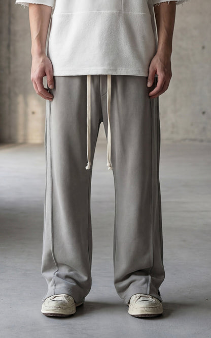 FERE STUDIOS PANTS BAGGY LOOSE FIT IN GRAY