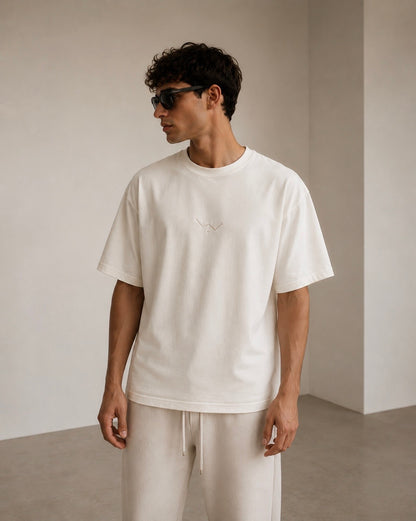 Classic Oversized T-Shirt  – Off White