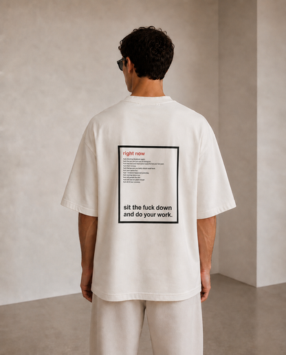 OVERTHINKING CLASIC OVERSIZED T-SHIRT