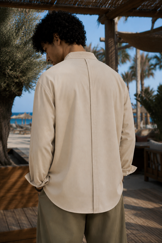 FS OVERSIZED FIT BEIGE SHIRT