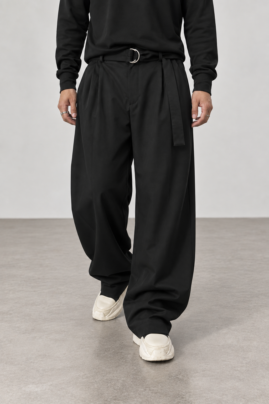 FS Tailored Wide Pants — Black