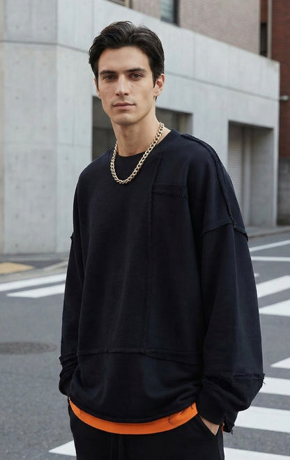 FERE STUDIOS SWEATER IN BLACK