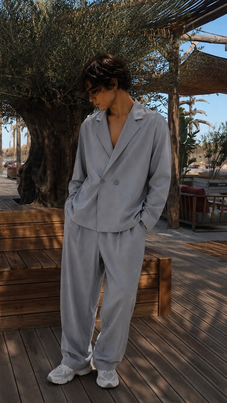 Tailored Stofa Set in Grey