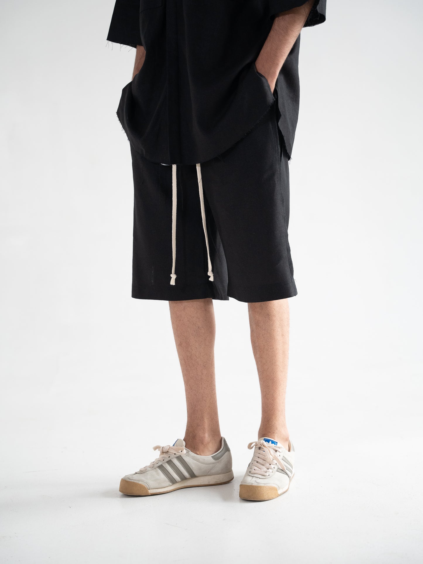 FERE STUDIOS LINEN SET SUMMER EDITION IN BLACK