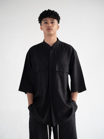 FERE STUDIOS LINEN SET SUMMER EDITION IN BLACK