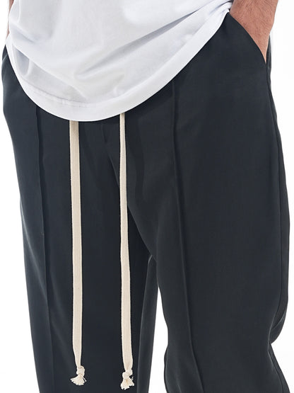 FERE STUDIOS TENCEL PANTS REGULAR FIT IN BLACK