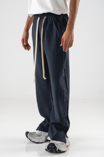 FERE STUDIOS PANTS BAGGY DOUBLE LANE IN GREY ANTHRACITE