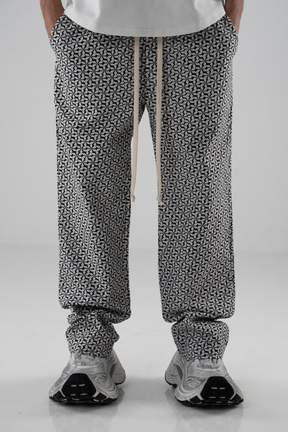 FERE STUDIOS PANTS MINIMAL PRINT