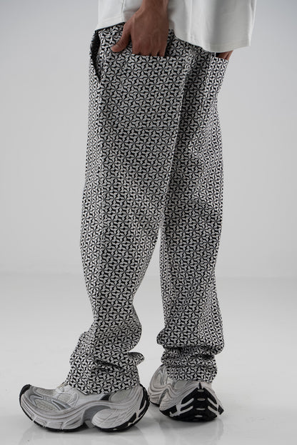 FERE STUDIOS PANTS MINIMAL PRINT